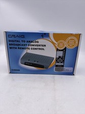NEW Craig Digital To Analog Broadcast Converter Box W/ Remote CVD508 BRAND NEW