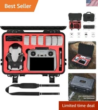 Large Capacity Mini 4 Pro Hard Shell Case - Impact & Waterproof Protection