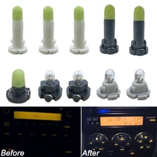 10Pcs Climate Control Switch Bulbs for Toyota 4Runner 90010-09017 90010-09018