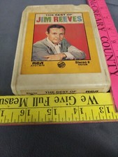 8 Track Tape RCA P8S 1175 The Best Of JIM REEVES 602A
