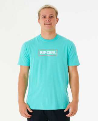 Rip Curl AQUA Men's Big Mumma Icon Tee, L