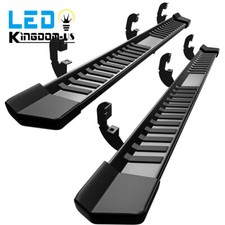 Running Boards For 2019-2026 Chevy Silverado Gmc Sierra 1500 Crew Cab Abs Bars