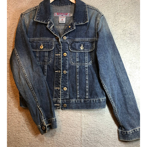 Vintage Silver Jeans Denim Jean Jacket 