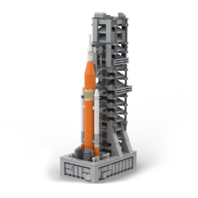 YOUFOY Launch Gantry Launch Tower Launch Pad 39,B with SLS A_r-t-emis 437 Parts