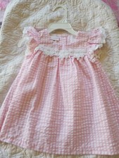Kids girls Party Dress Size 12 months pink New