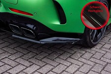 CUP Heckansatz Seitenteile mit Wings ABS für Mercedes AMG GT63S X290 Schwarz INE