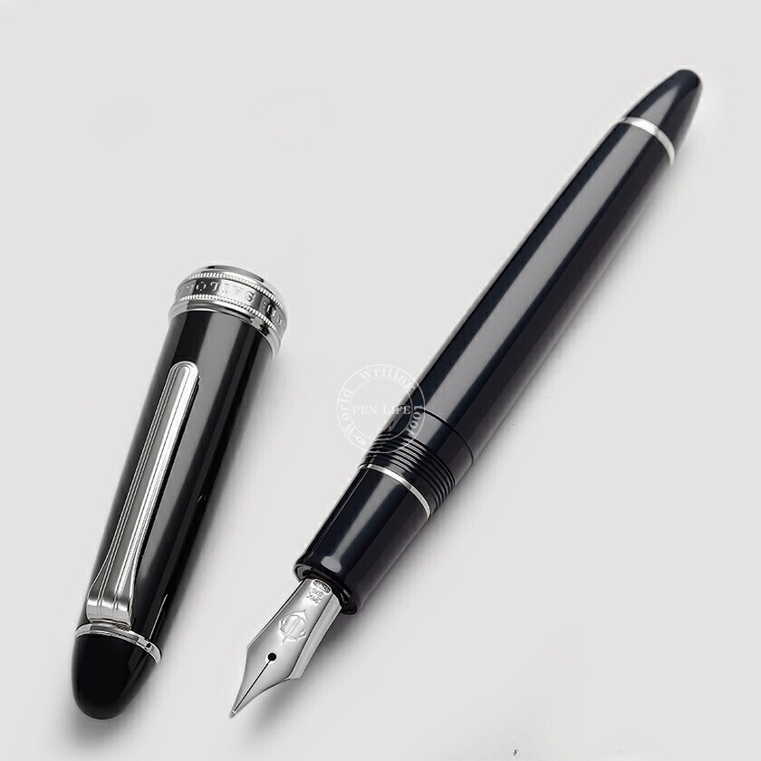 Sailor Profit 21K 875 Fountain Pen Crosspoint Nib Black & Gold NEW