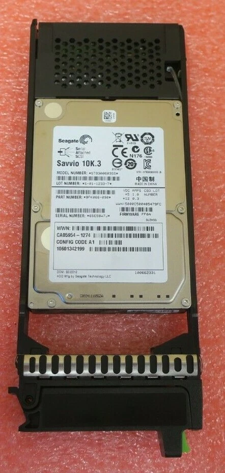 Fujitsu Eternus DX S2 300GB 2.5" SAS 6Gb/s 10K Hot-Plug HDD CA07339-E501 - Image 2 of 4