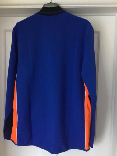 ADIDAS GOLF STUNNING MEN’S ROYAL BLUE 1/4 ZIP WATER REPELLENT SWEATER BNWT MED - Picture 2 of 2
