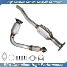 Catalytic Converters Set For 2010-2014 GMC Terrain Chevy Equinox 2.4L 10-14