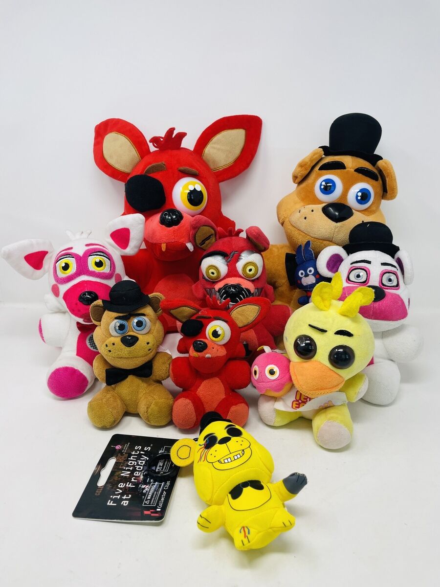 Lot of 9 FNAF Five Nights at Freddy's Mix Plush Sister Location Plush