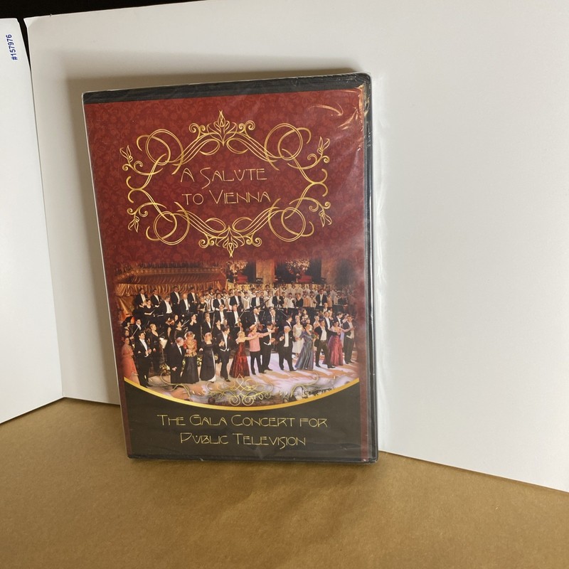 A Salute To Vienna The Gala Concert For Public Television DVD 2013 NEW SEALED