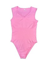 Pink Sleeveless Bodysuit Size Large