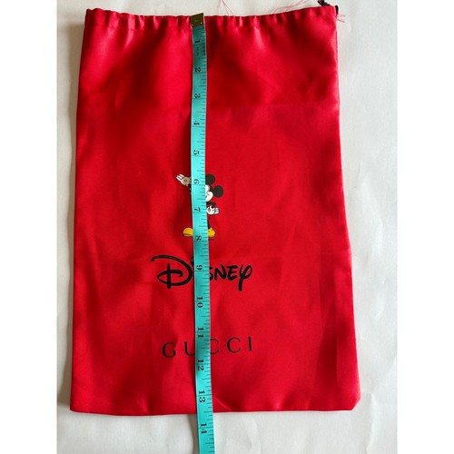 GUCCI X DISNEY MICKEY MOUSE COLABORACIÓN Bolsa de zapatos vacía y bolsa antipolvo EDICIÓN LIMITADA - Imagen 4 de 12