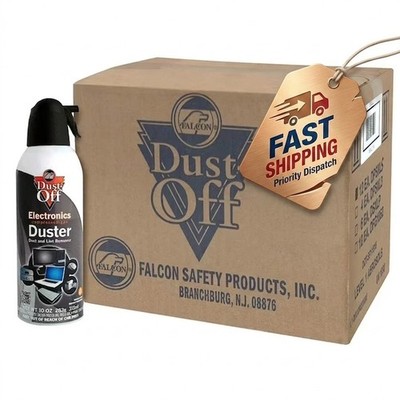 Dust-Off Compressed Gas Duster 10 Oz - 12 Pack with Fast shipping In USA .
