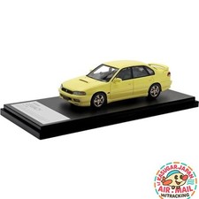 INTERALLIED Hi Story 1/43 Subaru Legacy RS 1997 Cashmere Yellow Model Car