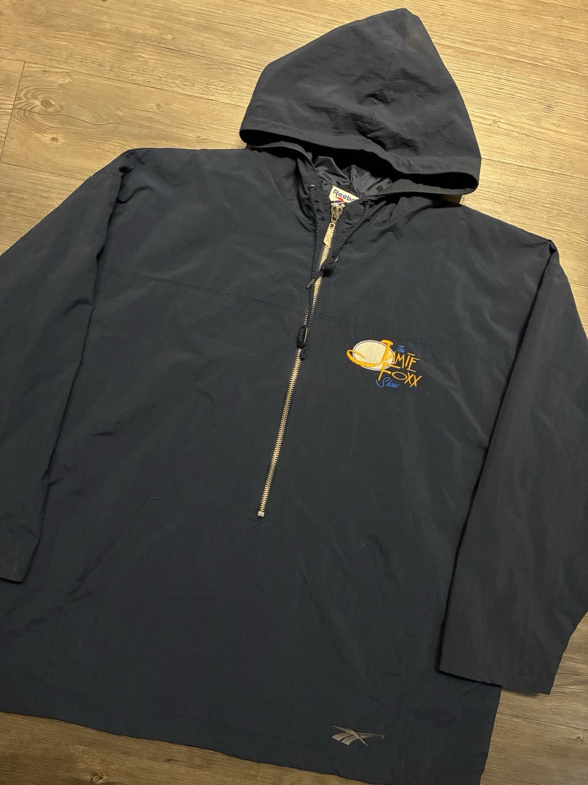 Vintage 90’s The Jamie Foxx Show Cast And Crew Jacket XL Embroidered Reebok Rare image 5
