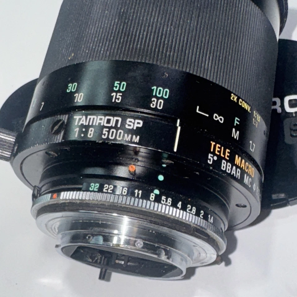 Lente Tele Espejo 55B Tamron SP 500mm F/8 Usado LEER Foto 3 de 4
