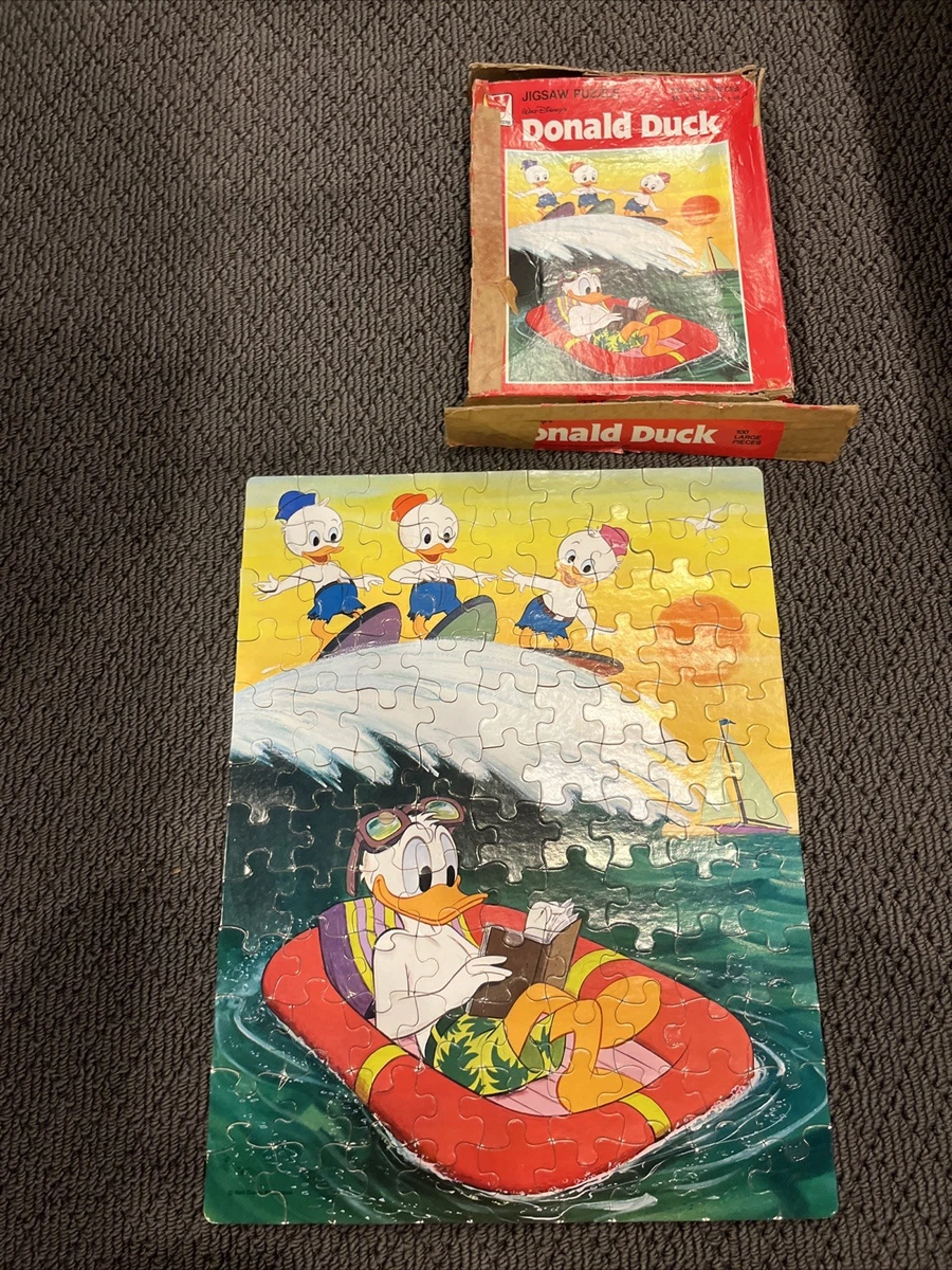 Donald Duck Puzzle In Vintage Jigsaw Puzzles for sale | eBay