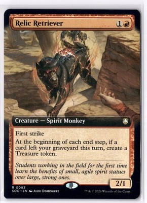 Relic Retriever (Extended Art) SOC 83 Magic: The Gathering R NM