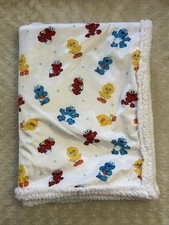 Sesame Street Workshop Regent Baby Blanket Elmo Big Bird Cookie Monster Sherpa