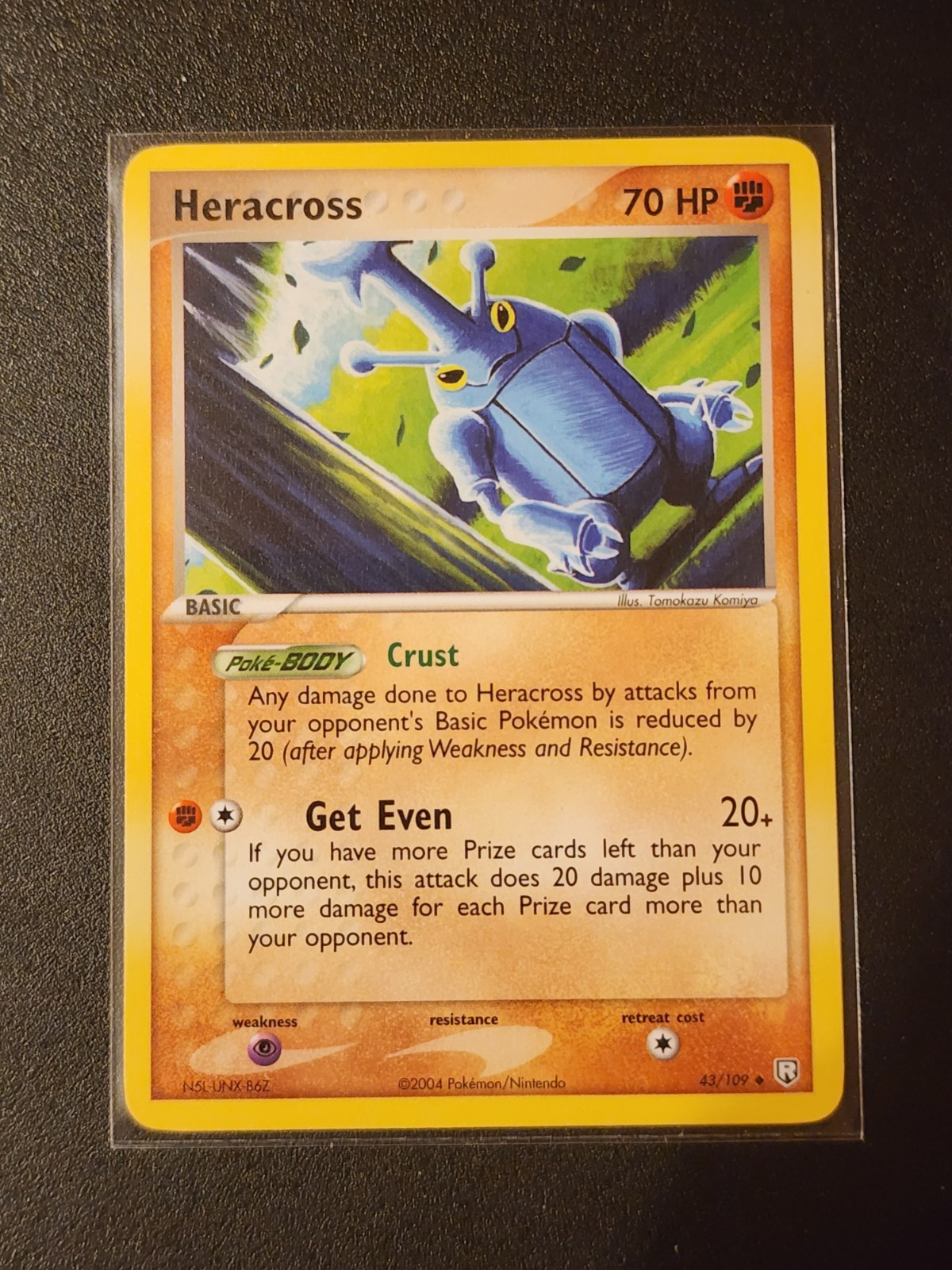 Heracross 43/109 Non Holo Team Rocket Returns - Pokemon Card - NM