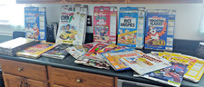 Big Lot for Reseller 96 Vintage 1990s Cereal Boxes Sports Movies Ads SEE ALL PIC