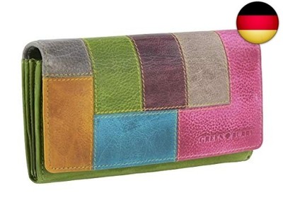 Greenburry Candy Shop Damen Geldbörse Bunt 9,5x18x3,5cm Portemonnaie Geldbeutel