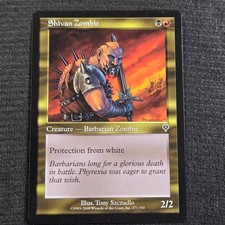 Magic: The Gathering Invasion Shivan Zombie Common 271 Lightly Played