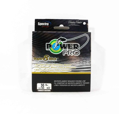 Power Pro Super 8 Slick Spectra Linie 30lb by 150yds Brown (0404)