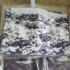 Thirty-One Cinch Sac Digital Camo NIP Drawstring Backpack