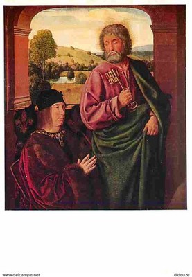 AK - Kunst - Religiöse Malerei - Mühlenmeister - Pierre de Bourbo