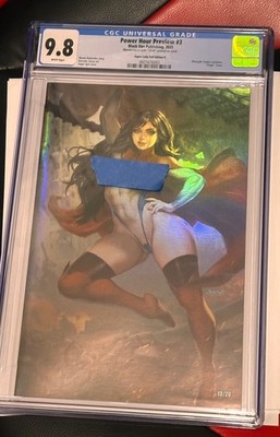 POWER HOUR 3 Preview    Naughty Super Woman Metal LTD 20 By Sugar Spit CGC 9.8