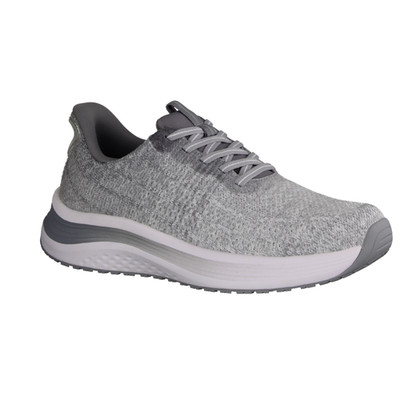 Orthofeet Nira Damensneaker, Freizeitschuhe, Textil/Stretch, Grau, Komfort