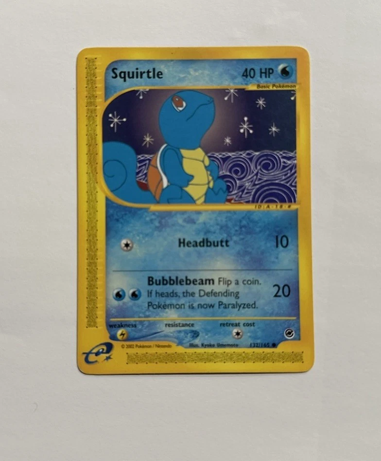 Pokémon TCG Expedition Base Set Individual Collectible Card Game
