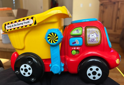 VTech Pull Along Drop and Go Dump Truck ONLY