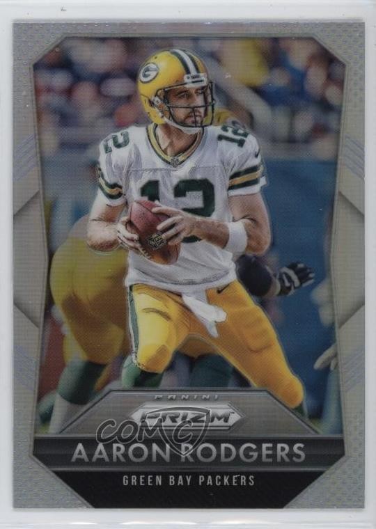 2015 Panini Prizm Silver Prizm Aaron Rodgers #112 11h4