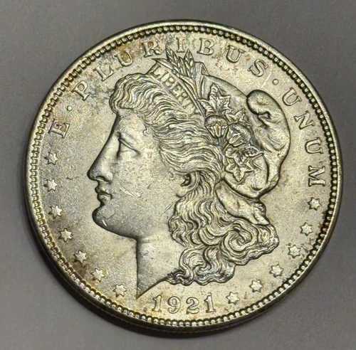 1921 Morgan Silver Dollar (90% Silver) ~ BU