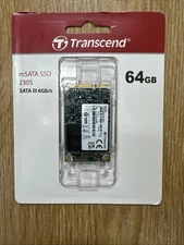 Transcend MSA230S 64 GB SATA III 6 Gb/s mSATA Internal Solid State Drive (SSD) 3