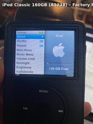 Apple iPod Bundle– Classic 160GB + Nano 8GB + Touch 8GB – Working