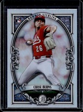 2026 Bowman Chase Burns Sterling Chrome RC Rookie #BST-10 Reds