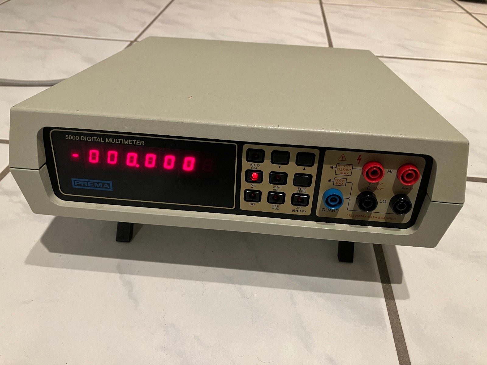 Prema 5000 Multímetro Digital (DMM) /w Escáner