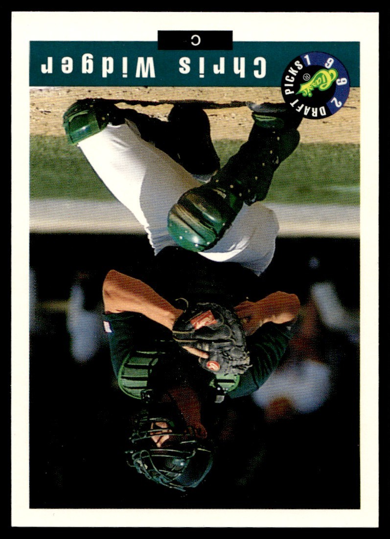 1992 Classic Draft Picks Chris Widger Seattle Mariners #60