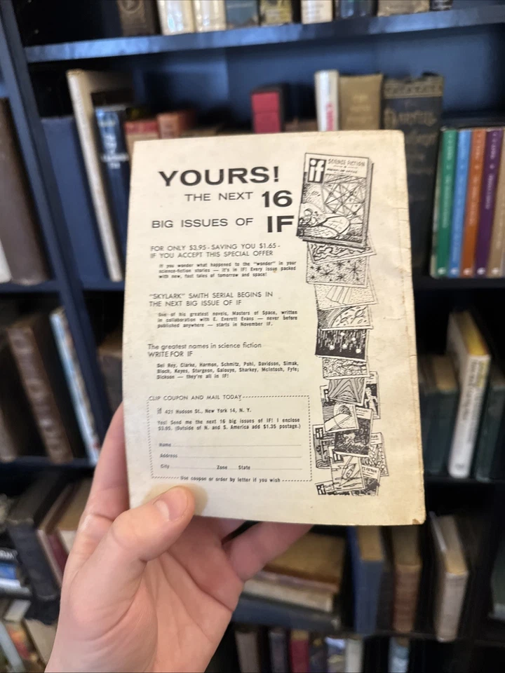 GALAXY SCIENCE FICTION December 1961 - Wally Wood, Virgil Finlay, Don Martin - Image 3 of 4