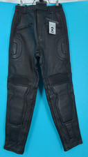 BNWT Bikers paradise Discontinued Black Padded Trousers W40 L29.5