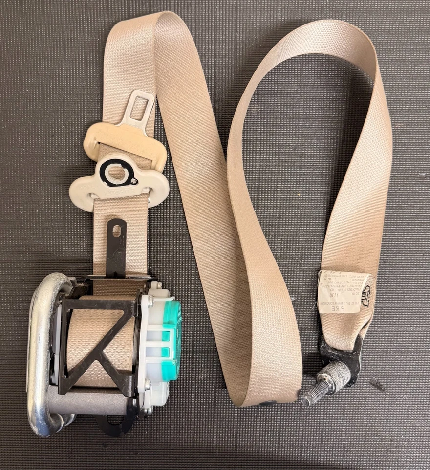 Cinturón de seguridad lateral delantero derecho Nissan Quest 11 12 13 14 15 16 17 OEM Foto 3 de 4