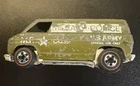 Hot Wheels REDLINE Khaki Kooler Military Police 1974 Olive Made In Hong Kong