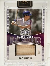 2024 Leaf Lumber Game Used /20 Lumber Relics Purple Ray Knight #GUL-75