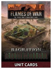 Flames of War: Bagration: Romanian Unit Cards FW269RU
