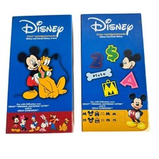Two Disney Mickey Mouse Cricut Expression Cartridges Font  Friends